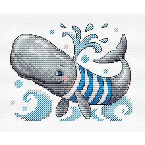 Siuvinėjimo Rinkinys MP Studija Funny Swimmer SM-352 9x11cm - kaSiulai.lt