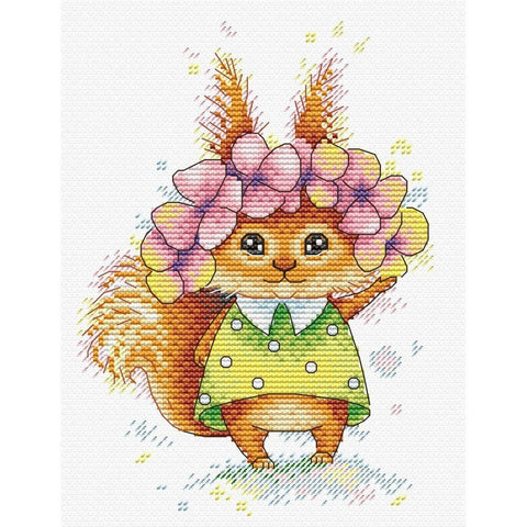 Siuvinėjimo Rinkinys MP Studija Ginger Friend SM-224 18x14cm - kaSiulai.lt