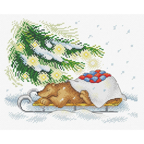 Siuvinėjimo Rinkinys MP Studija Holiday Retreat SM-326 18x22cm - kaSiulai.lt