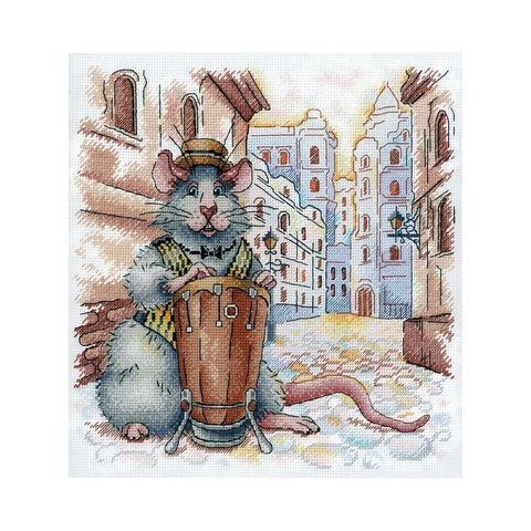 Siuvinėjimo Rinkinys MP Studija Italian Streets SNV-699 20x20cm - kaSiulai.lt