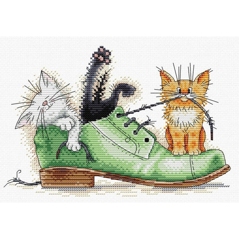 Siuvinėjimo Rinkinys MP Studija Kittens SM-185 16x23cm - kaSiulai.lt