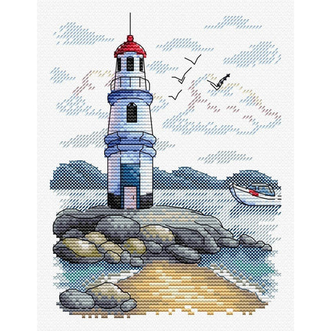 Siuvinėjimo Rinkinys MP Studija Lighhouse SM-216 18x14cm - kaSiulai.lt