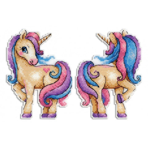 Siuvinėjimo Rinkinys MP Studija Magic Unicorns SR-317 12x19cm - kaSiulai.lt