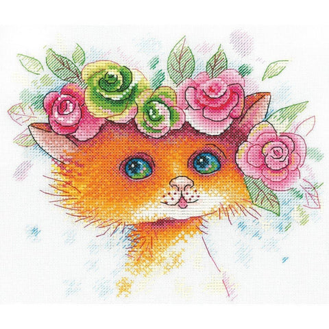 Siuvinėjimo Rinkinys MP Studija Meowmoiselle SA-001 19x20cm - kaSiulai.lt