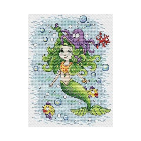 Siuvinėjimo Rinkinys MP Studija Mermaid SM-126 20x26cm - kaSiulai.lt