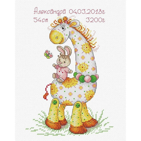 Siuvinėjimo Rinkinys MP Studija Mommy’s Happiness: Baby Girl SM-371 23x18cm - kaSiulai.lt