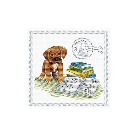 Siuvinėjimo Rinkinys MP Studija My Best Friend. Germany SM-072 18x18cm - kaSiulai.lt