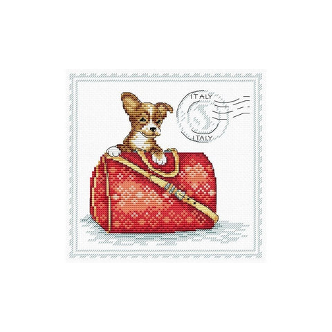 Siuvinėjimo Rinkinys MP Studija My Best Friend. Italy SM-070 18x18cm - kaSiulai.lt