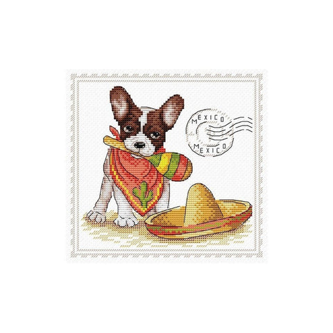 Siuvinėjimo Rinkinys MP Studija My Best Friend. Mexico SM-069 18x18cm - kaSiulai.lt