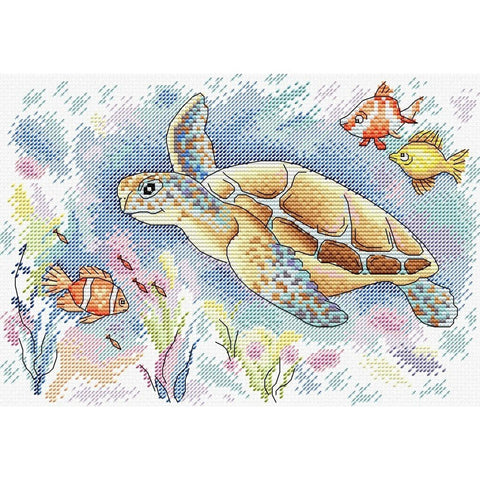 Siuvinėjimo Rinkinys MP Studija Ocean Colours SM-199 16x23cm - kaSiulai.lt