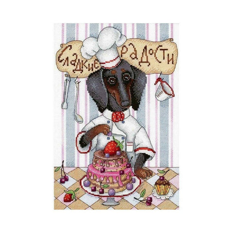 Siuvinėjimo Rinkinys MP Studija Pastry Chef SNV-687 30x20cm - kaSiulai.lt