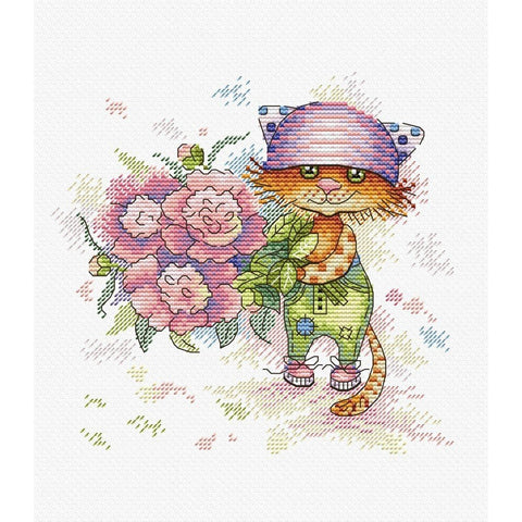 Siuvinėjimo Rinkinys MP Studija Peonies Mood SM-234 22x17cm - kaSiulai.lt
