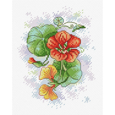 Siuvinėjimo Rinkinys MP Studija Petals of Tenderness SM-425 16x12cm - kaSiulai.lt