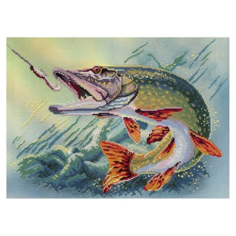 Siuvinėjimo Rinkinys MP Studija Pike SRK-334 30x40cm - kaSiulai.lt