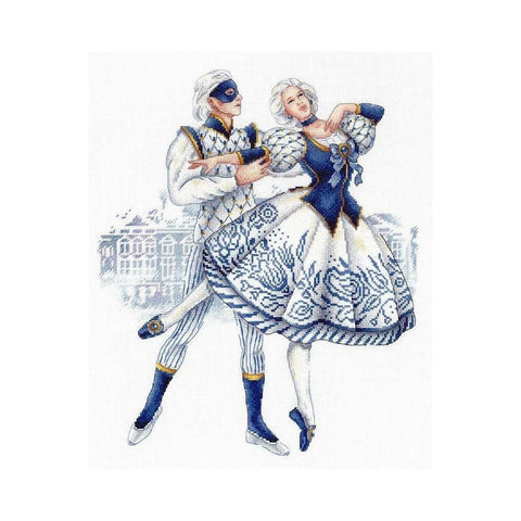 Siuvinėjimo Rinkinys MP Studija Russian Traditions. Imperial Porcelain SNV-668 32x25cm - kaSiulai.lt