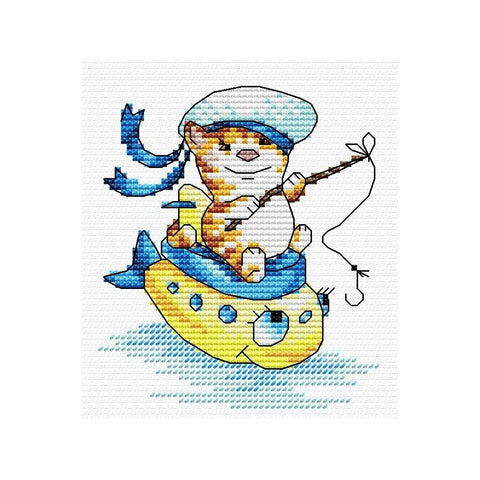 Siuvinėjimo Rinkinys MP Studija Sailing SM-045 15x10cm - kaSiulai.lt