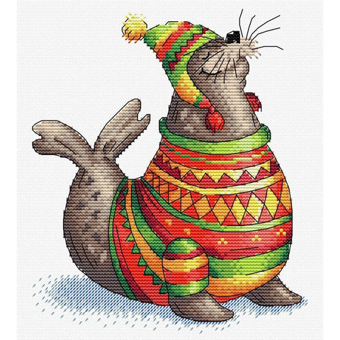 Siuvinėjimo Rinkinys MP Studija Seal SM-233 20x18cm - kaSiulai.lt