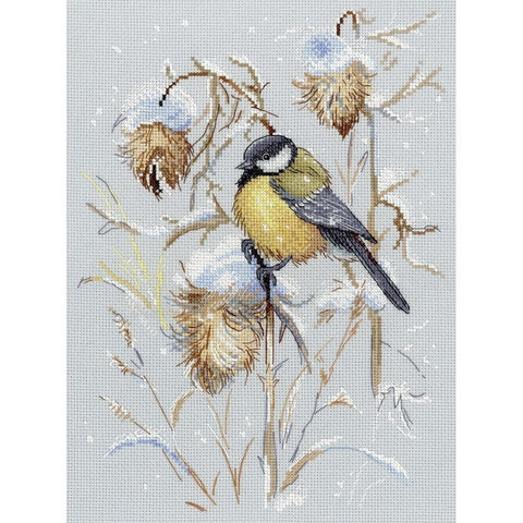 Siuvinėjimo Rinkinys MP Studija Snow Time SNV-671 30x21cm - kaSiulai.lt