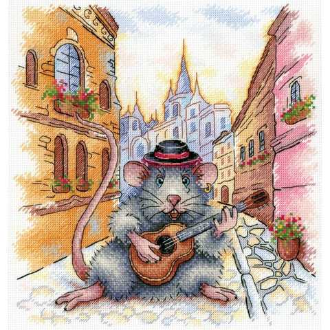 Siuvinėjimo Rinkinys MP Studija Spanish Serenade SNV-697 20x20cm - kaSiulai.lt