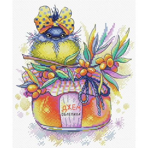 Siuvinėjimo Rinkinys MP Studija Sunny Sea-Buckthorn SM-393 22x18cm - kaSiulai.lt