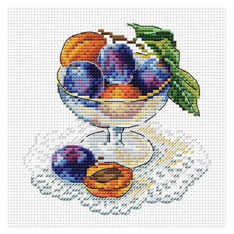 Siuvinėjimo Rinkinys MP Studija Taste of Berries SM-093 15x15cm - kaSiulai.lt