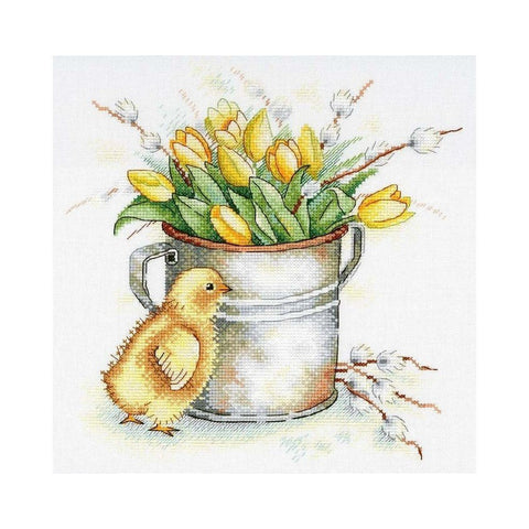Siuvinėjimo Rinkinys MP Studija Tulip Mood SA-025 27x23cm - kaSiulai.lt