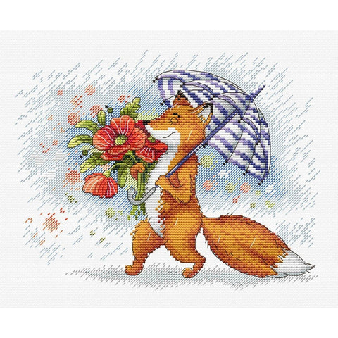 Siuvinėjimo Rinkinys MP Studija Walking in the Rain SM-290 18x22cm - kaSiulai.lt