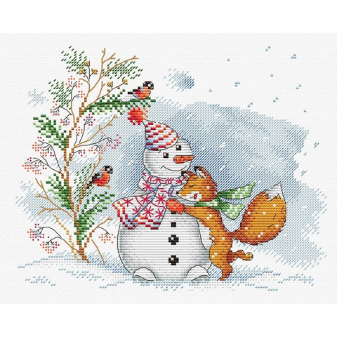 Siuvinėjimo Rinkinys MP Studija Warm Friendship SM-322 18x22cm - kaSiulai.lt