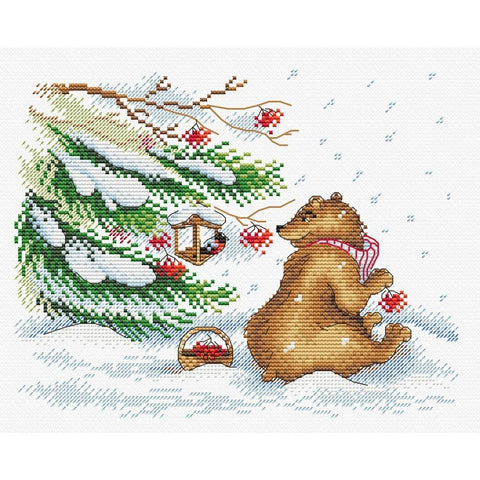 Siuvinėjimo Rinkinys MP Studija Winter Treats SM-327 18x22cm - kaSiulai.lt