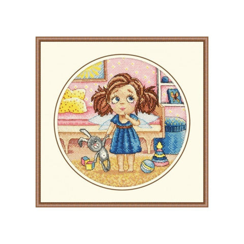 Siuvinėjimo rinkinys Oven Alisa Morning S871 20x20cm - kaSiulai.lt