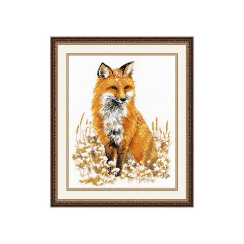 Siuvinėjimo rinkinys Oven Beautiful Fox S979 22x28cm - kaSiulai.lt