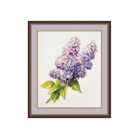 Siuvinėjimo rinkinys Oven Branch of Lilac S806 27x32cm - kaSiulai.lt