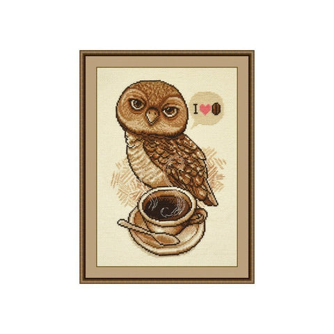 Siuvinėjimo rinkinys Oven Coffee Lover S738 18x27cm - kaSiulai.lt