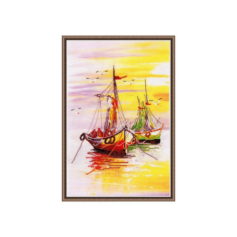 Siuvinėjimo rinkinys Oven Native Harbor SPK013 24x36cm - kaSiulai.lt
