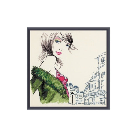 Siuvinėjimo rinkinys Oven Parisian S352 40x42cm - kaSiulai.lt