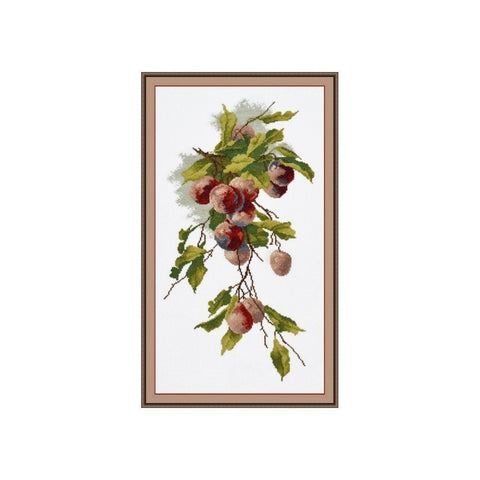 Siuvinėjimo rinkinys Oven Plums S739 20x39cm - kaSiulai.lt