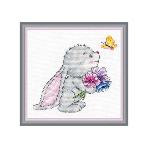 Siuvinėjimo rinkinys Oven Rabbit S980 15x15cm - kaSiulai.lt