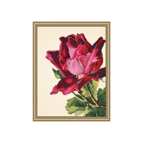 Siuvinėjimo rinkinys Oven Red Rose S686 22x31cm - kaSiulai.lt