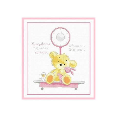 Siuvinėjimo rinkinys Oven Sampler Bear S819 20x24cm - kaSiulai.lt