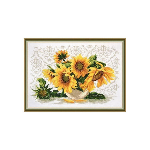 Siuvinėjimo rinkinys Oven Sunny Bouquet S652 40x27cm - kaSiulai.lt