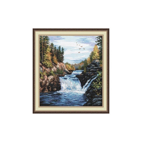 Siuvinėjimo rinkinys Oven Waterfall S560 29x35cm - kaSiulai.lt