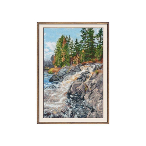 Siuvinėjimo rinkinys Oven Waterfall S927 27x40cm - kaSiulai.lt