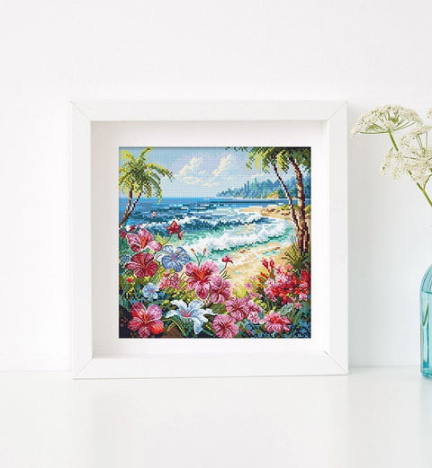 Siuvinėjimo rinkinys "Paradise" 21x21cm SLETIL8099 - 🧶kaSiulai.lt