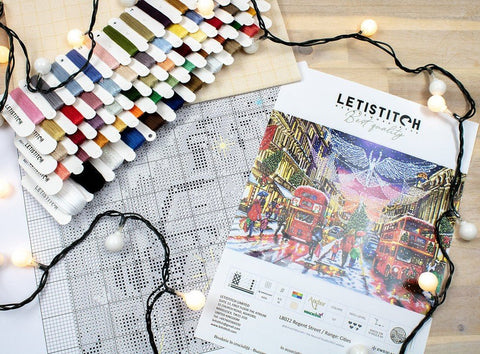 Siuvinėjimo rinkinys Regent Street / Range: Cities SLETIL8022 - 🧶kaSiulai.lt