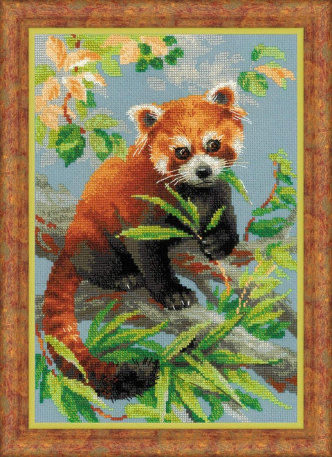 Siuvinėjimo rinkinys Riolis 1627 Raudonoji panda - kaSiulai.lt