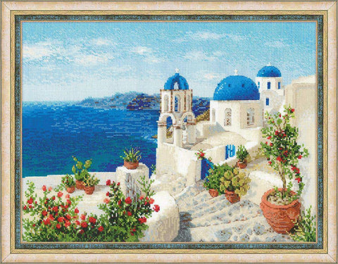 Siuvinėjimo rinkinys Riolis 1644 Santorini - kaSiulai.lt