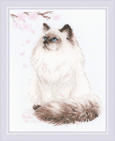 Siuvinėjimo rinkinys Riolis 1878 Miau-Zen - kaSiulai.lt