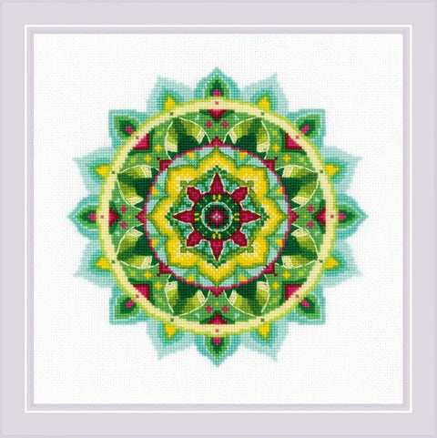 Siuvinėjimo rinkinys Riolis 1964 Savęs pažinimo mandala - kaSiulai.lt