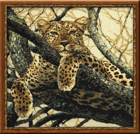 Siuvinėjimo rinkinys Riolis 937 Leopardas - kaSiulai.lt