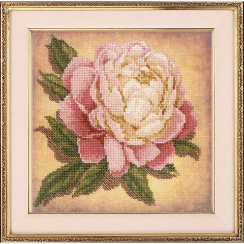 Siuvinėjimo rinkinys RIOLIS Bijūnas 0071 PT 20x20cm - kaSiulai.lt